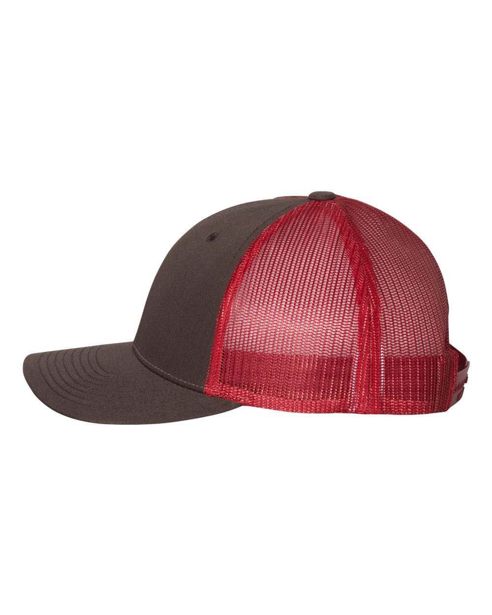 Richardson 115 Low Profile Trucker Cap - Coffee/Claret