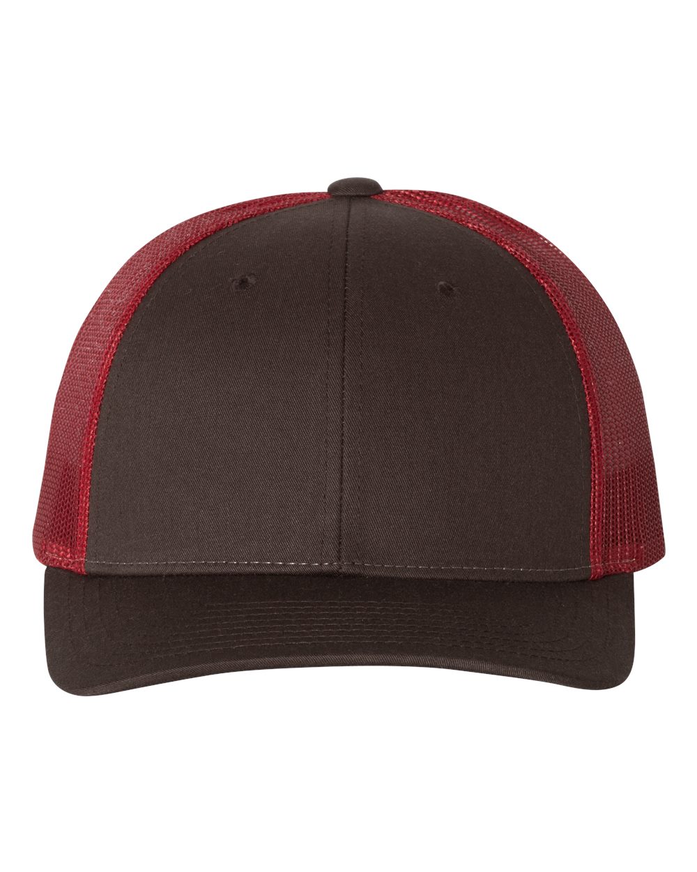 Richardson 115 Low Profile Trucker Cap - Coffee/Claret