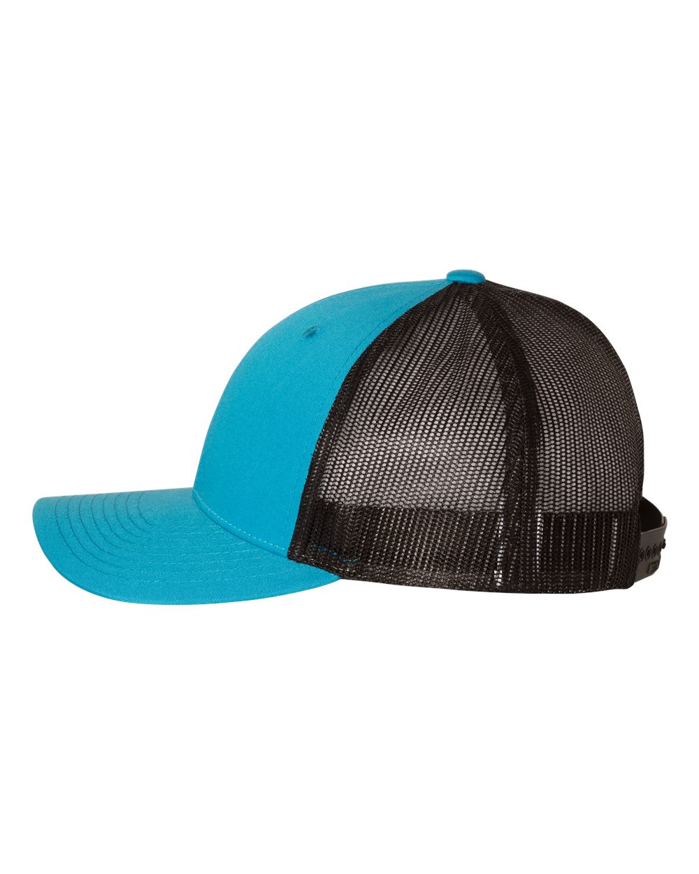 Richardson 115 Low Profile Trucker Cap - Cyan/Black