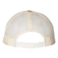 Richardson 115 Low Profile Trucker Cap - Heather Grey/Birch/Gold