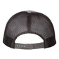 Richardson 115 Low Profile Trucker Cap - Heather Grey/Dark Charcoal