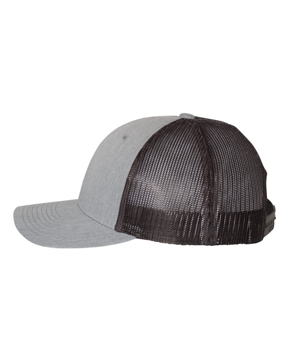 Richardson 115 Low Profile Trucker Cap - Heather Grey/Dark Charcoal