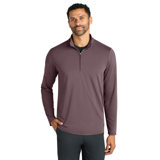 OGIO® Regain 1/4-Zip - Ashen Plum
