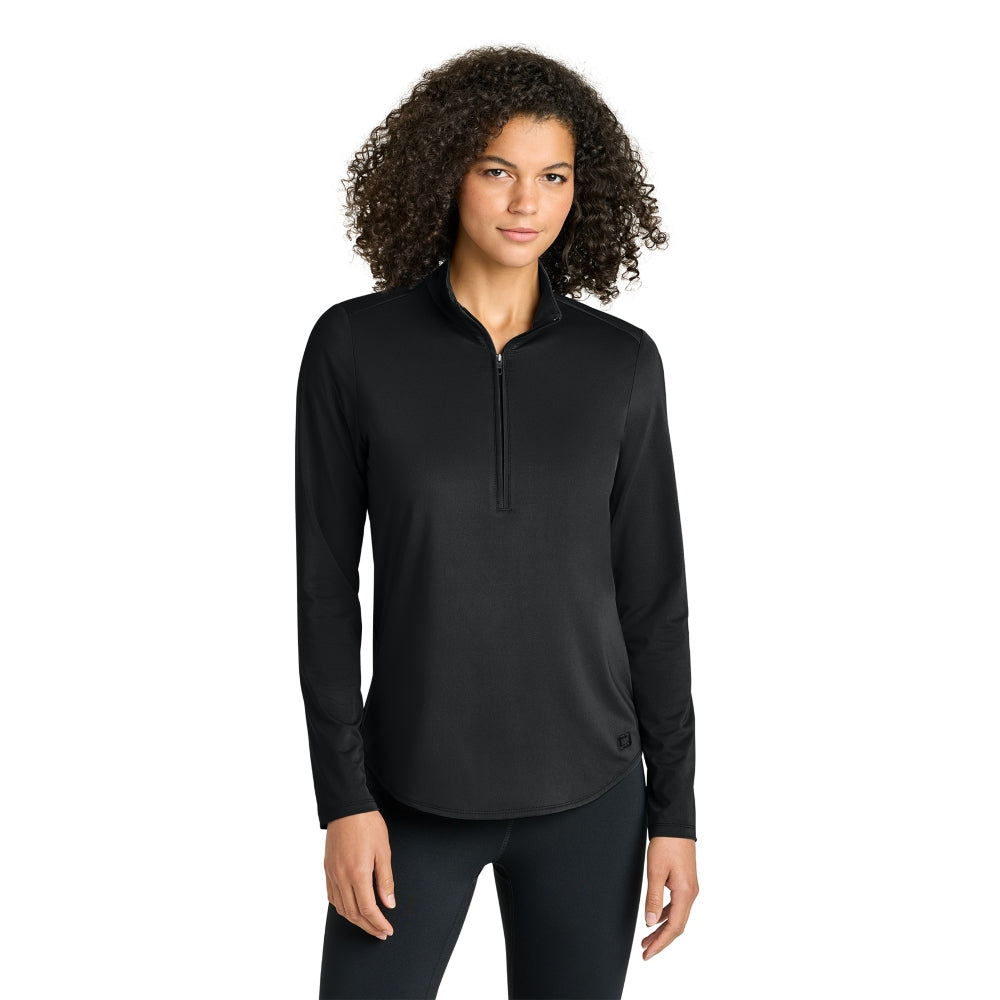 OGIO® Women’s Regain 1/2-Zip - Blacktop