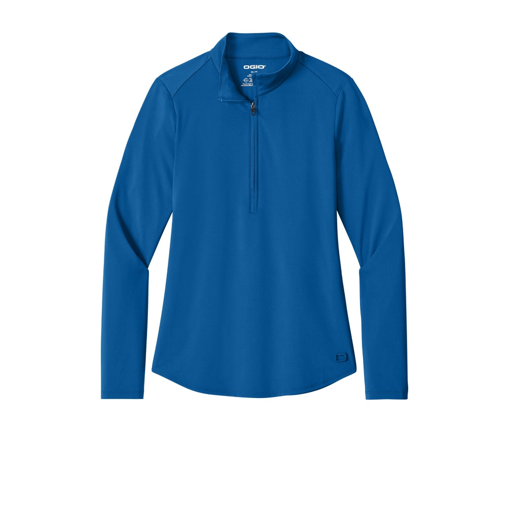OGIO® Women’s Regain 1/2-Zip - Cobalt Blue