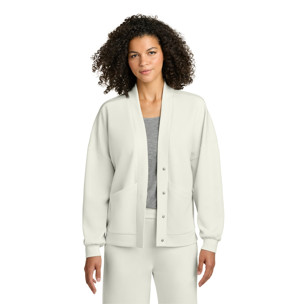 OGIO® Women’s Transcend Cardigan - Opal White