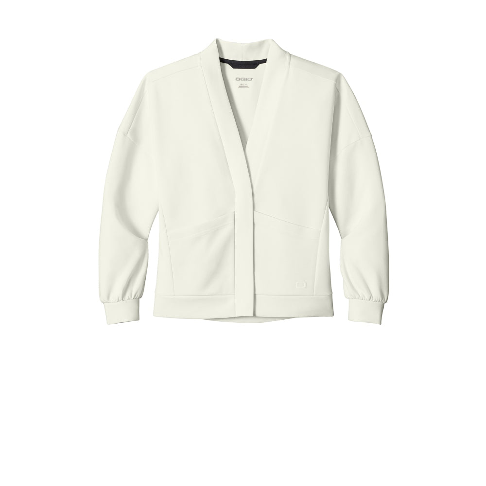 OGIO® Women’s Transcend Cardigan - Opal White