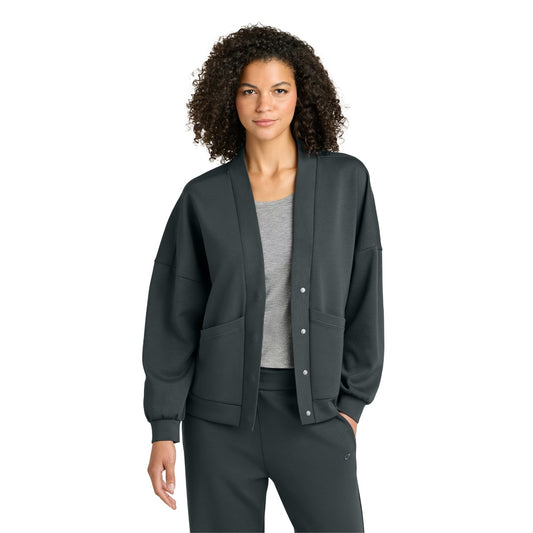 OGIO® Women’s Transcend Cardigan - Tarmac Grey