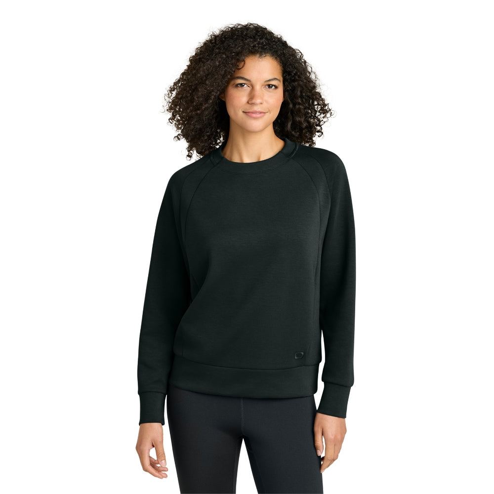 OGIO® Women’s Transcend Pullover - Blacktop