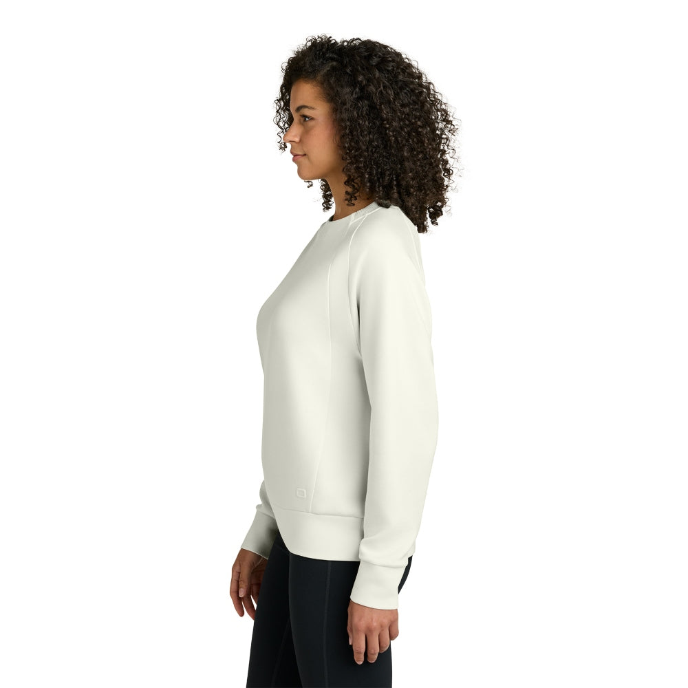 OGIO® Women’s Transcend Pullover - Opal White