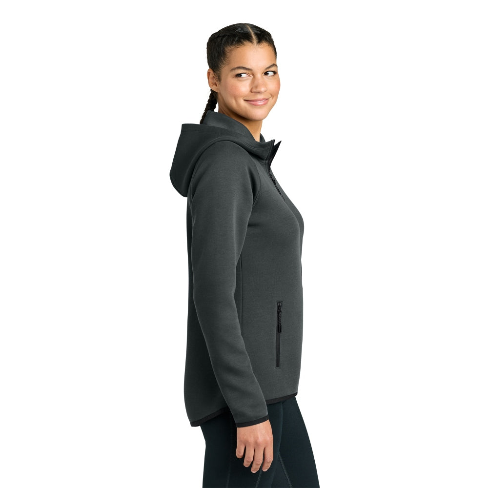 Sport-Tek® Women’s Phenom Full-Zip Hoodie - Iron Grey