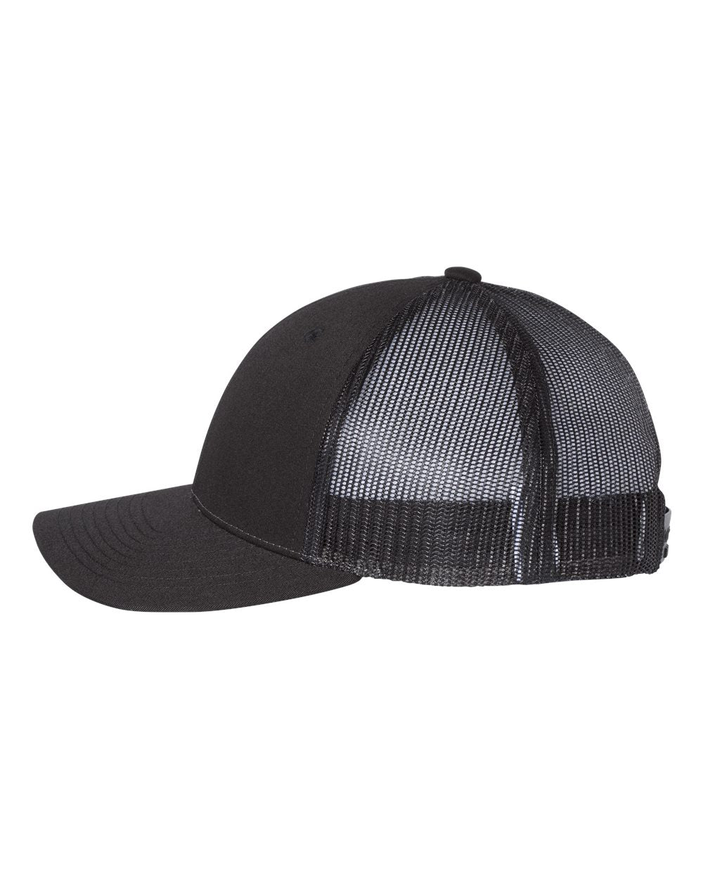 Richardson 115 Low Profile Trucker Cap - Black