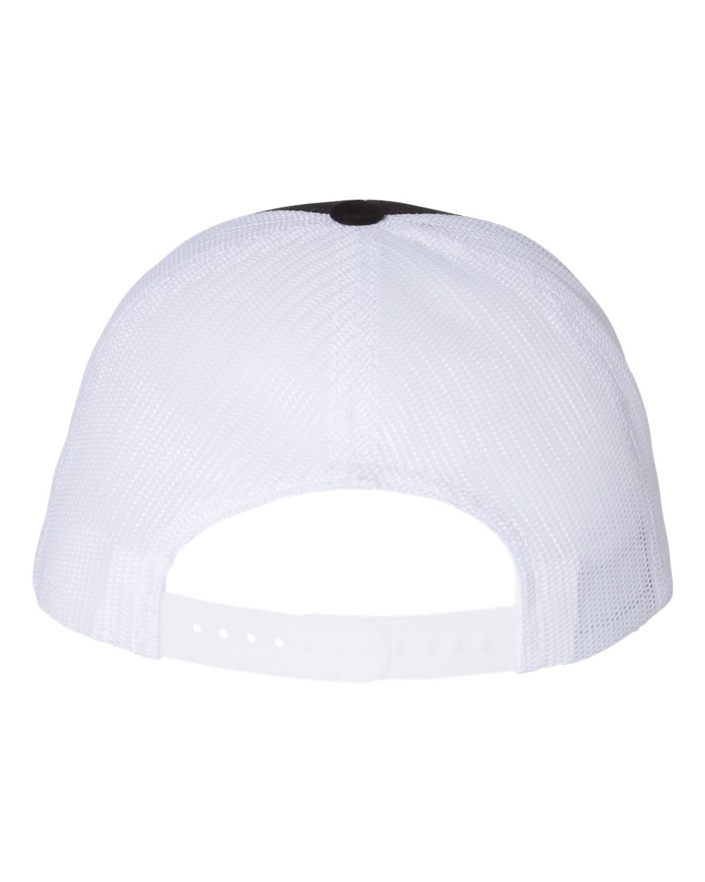 Richardson 115 Low Profile Trucker Cap - Black/White