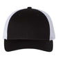 Richardson 115 Low Profile Trucker Cap - Black/White