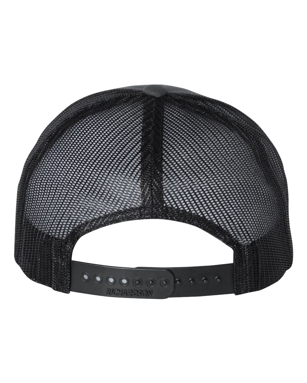Richardson 115 Low Profile Trucker Cap - Charcoal/Black