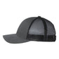 Richardson 115 Low Profile Trucker Cap - Charcoal/Black
