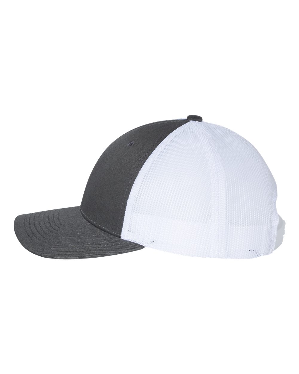 Richardson 115 Low Profile Trucker Cap - Charcoal/White