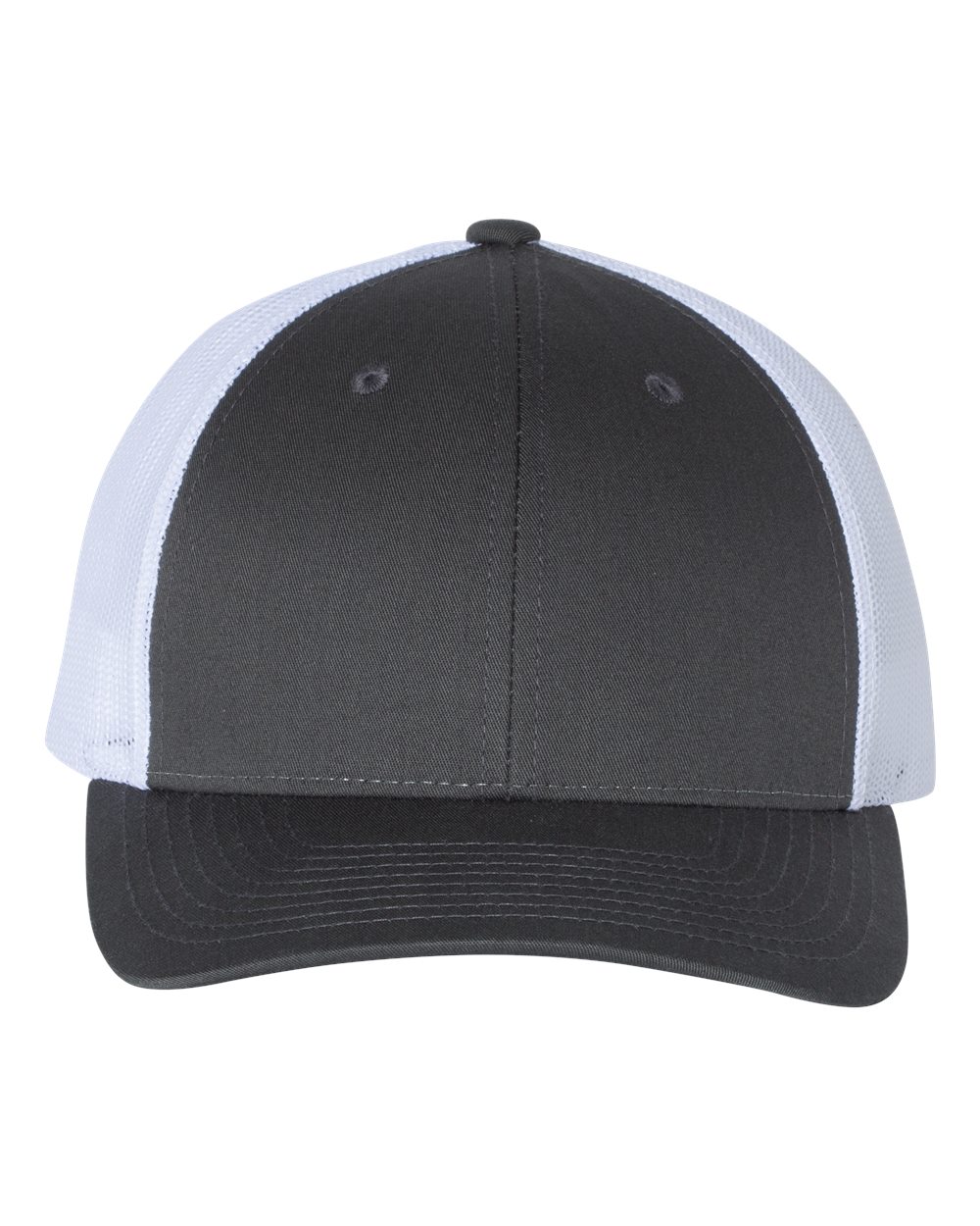 Richardson 115 Low Profile Trucker Cap - Charcoal/White