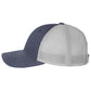 Richardson 115 Low Profile Trucker Cap - Heather Navy/Light Grey