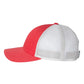 Richardson 115 Low Profile Trucker Cap - Heather Red/Light Grey