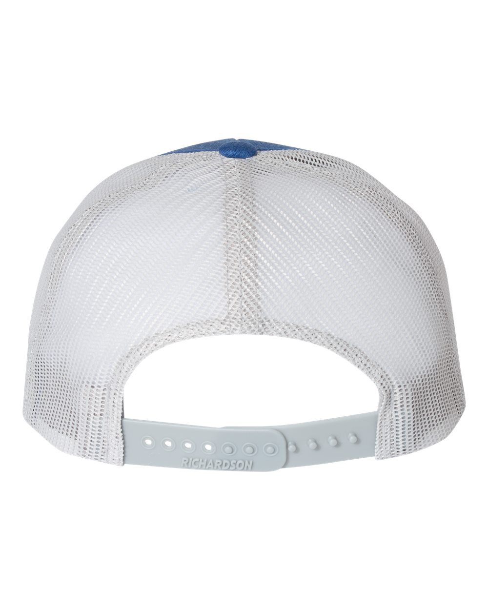 Richardson 115 Low Profile Trucker Cap - Heather Royal/Light Grey