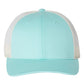 Richardson 115 Low Profile Trucker Cap - Aruba Blue/Birch