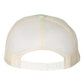 Richardson 115 Low Profile Trucker Cap - Patina Green/Birch