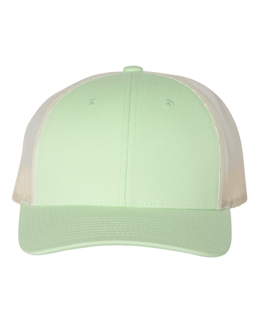 Richardson 115 Low Profile Trucker Cap - Patina Green/Birch
