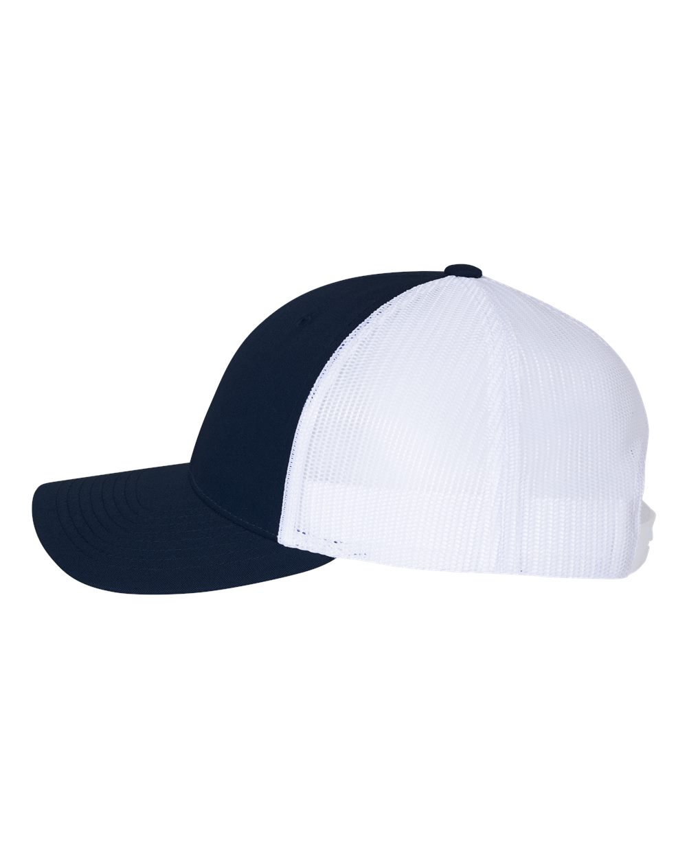 Richardson 115 Low Profile Trucker Cap - Navy/White