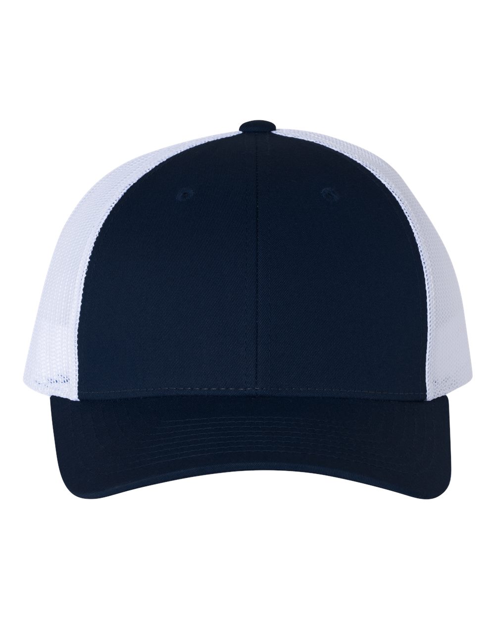 Richardson 115 Low Profile Trucker Cap - Navy/White