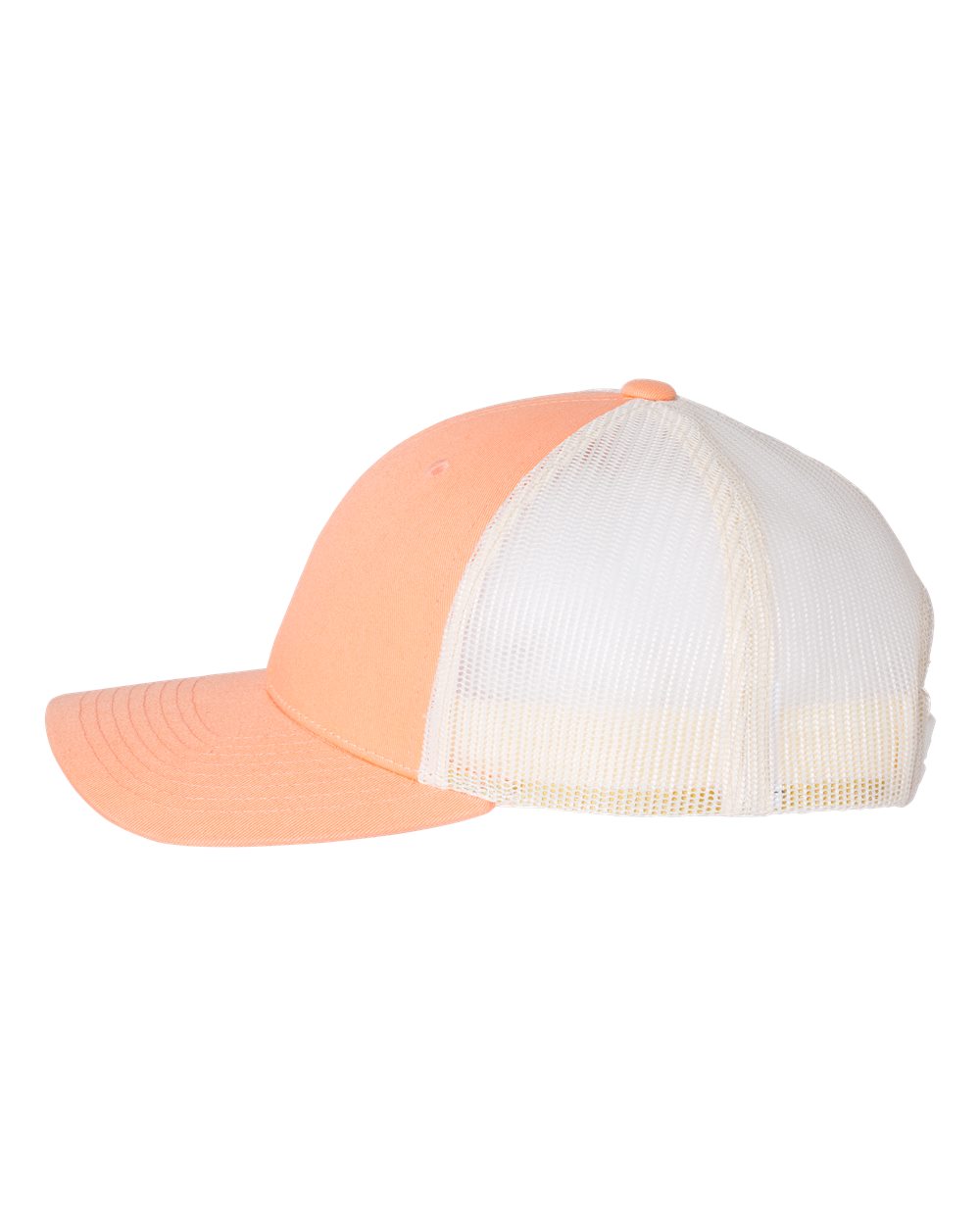 Richardson 115 Low Profile Trucker Cap - Sunkissed Peach/Birch