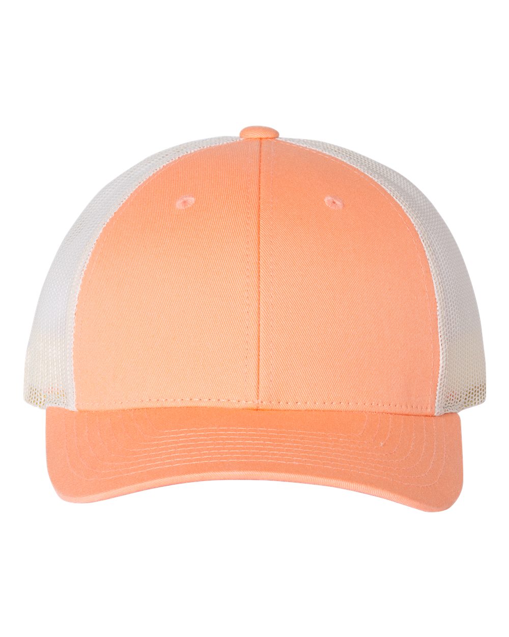 Richardson 115 Low Profile Trucker Cap - Sunkissed Peach/Birch