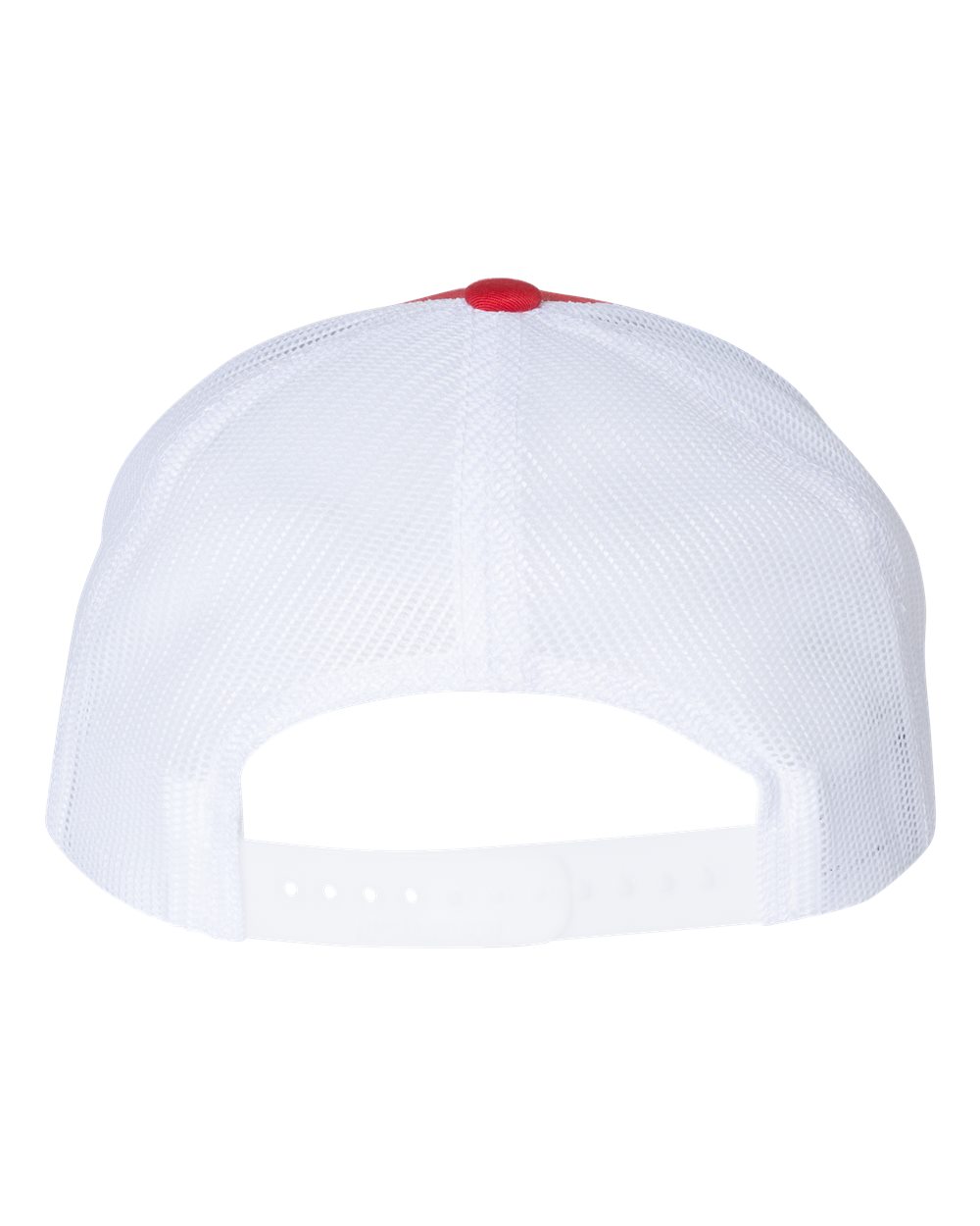 Richardson 115 Low Profile Trucker Cap - Red/White