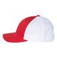 Richardson 115 Low Profile Trucker Cap - Red/White