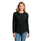 Next Level Apparel® Women’s Cotton Relaxed Long Sleeve Tee - Black