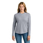 Next Level Apparel® Women’s Cotton Relaxed Long Sleeve Tee - Heather Gray