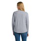 Next Level Apparel® Women’s Cotton Relaxed Long Sleeve Tee - Heather Gray