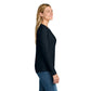 Next Level Apparel® Women’s Cotton Relaxed Long Sleeve Tee - Midnight Navy