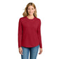 Next Level Apparel® Women’s Cotton Relaxed Long Sleeve Tee - Red