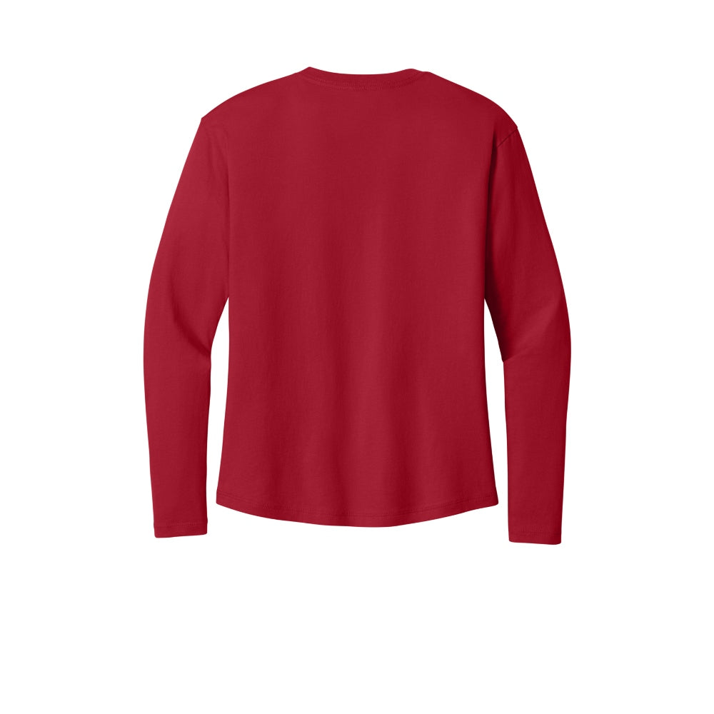 Next Level Apparel® Women’s Cotton Relaxed Long Sleeve Tee - Red