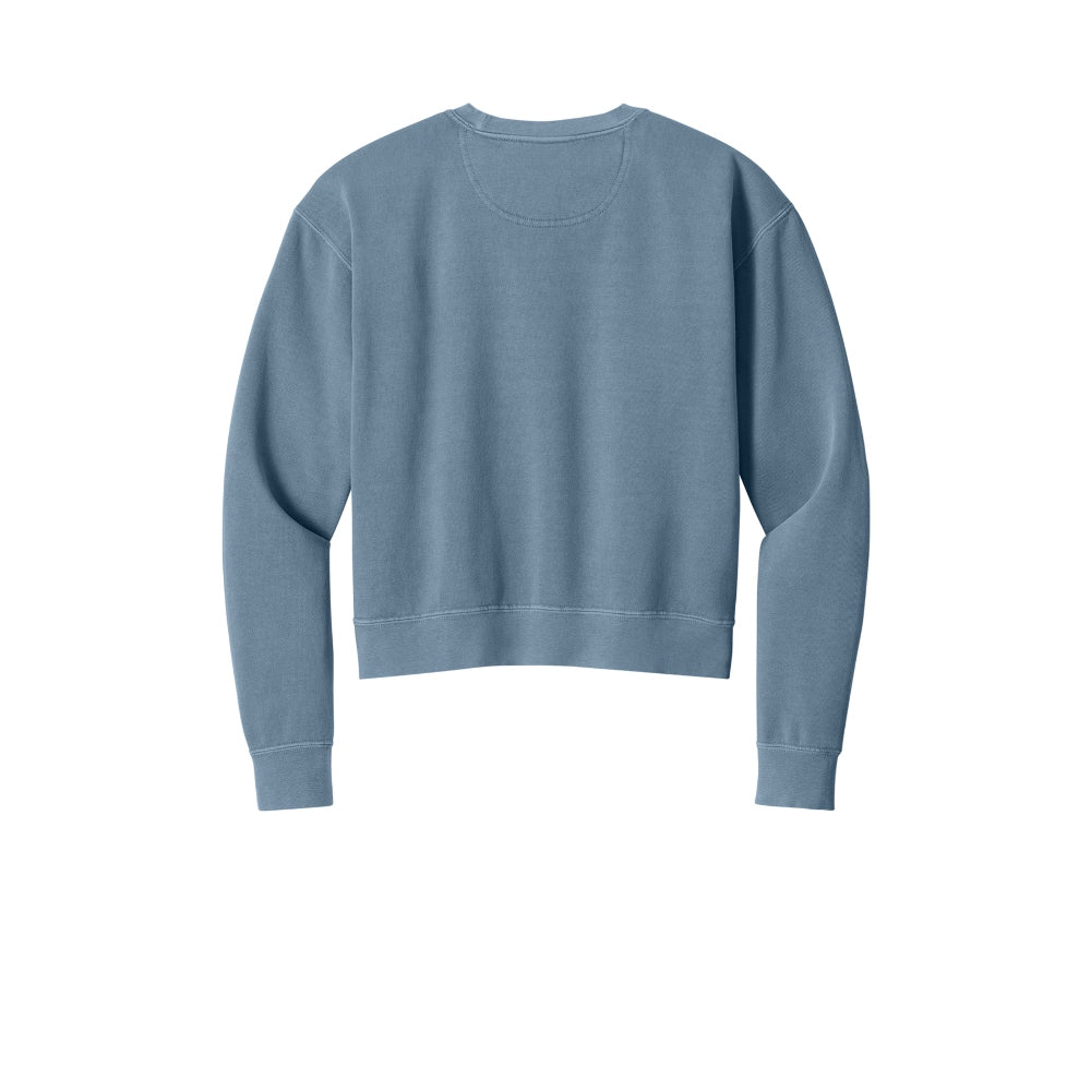 Comfort Colors® Women’s Mid-Length Crewneck Sweatshirt - Blue Jean