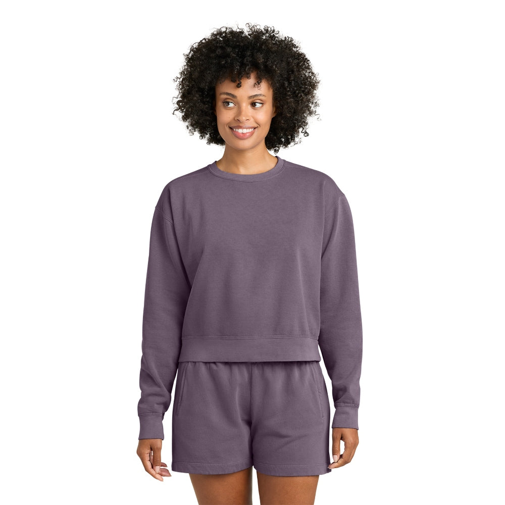 Comfort Colors® Women’s Mid-Length Crewneck Sweatshirt - Dusk
