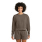 Comfort Colors® Women’s Mid-Length Crewneck Sweatshirt - Expresso