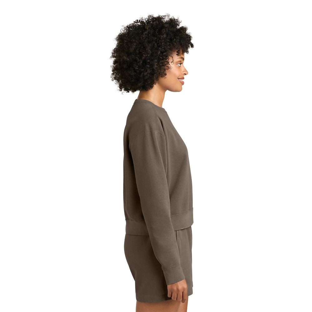 Comfort Colors® Women’s Mid-Length Crewneck Sweatshirt - Expresso