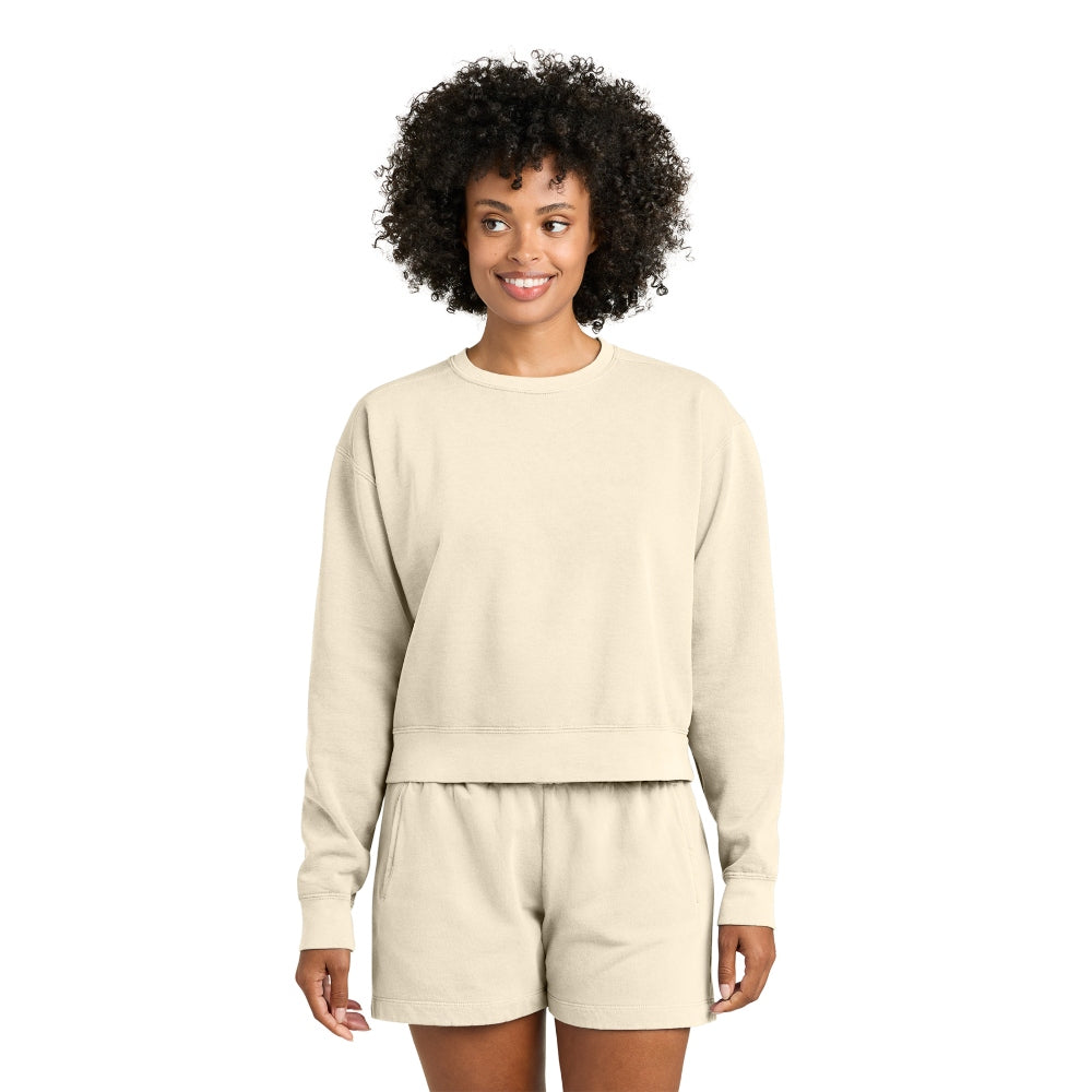Comfort Colors® Women’s Mid-Length Crewneck Sweatshirt - Ivory
