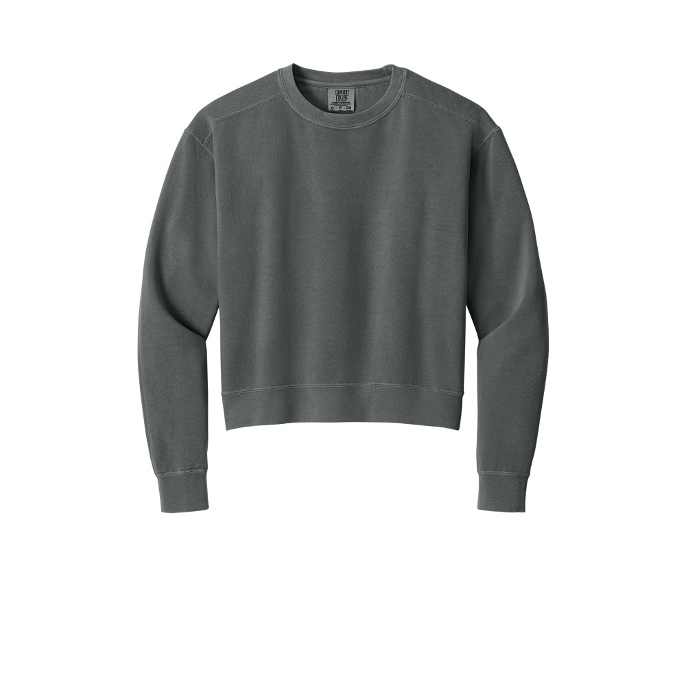 Comfort Colors® Women’s Mid-Length Crewneck Sweatshirt - Pepper