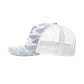 Richardson - Five-Panel Printed Trucker Cap - 112PFP - Blizzard Duck Camo/White