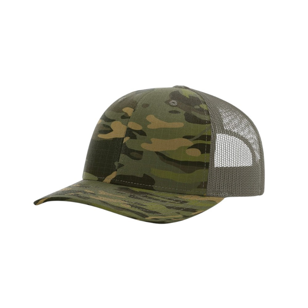 Richardson - Printed Tactical Trucker Cap - 112PT - Multicam Tropic/Loden