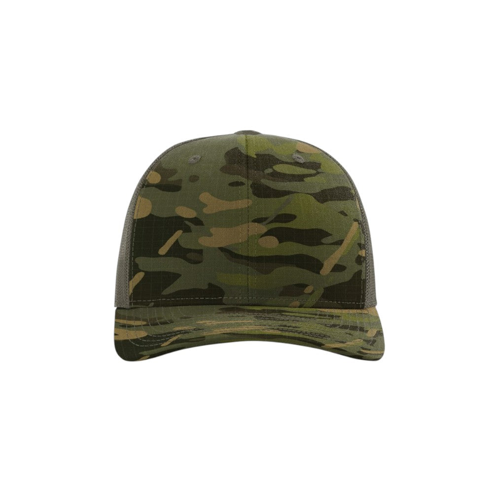 Richardson - Printed Tactical Trucker Cap - 112PT - Multicam Tropic/Loden