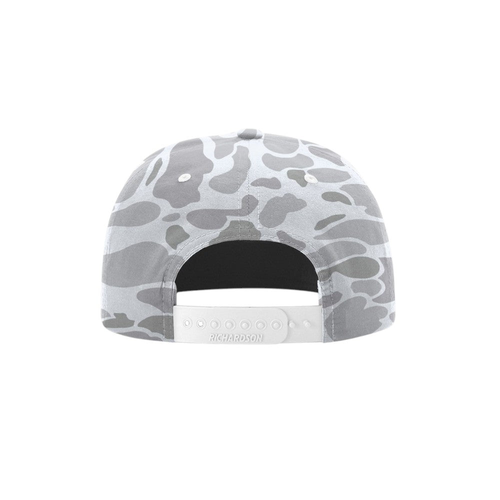 Richardson - Printed Umpqua Cap - 256P - Blizzard Duck Camo/White